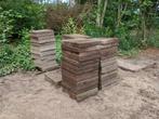 Tegels 40x40, Tuin en Terras, Tegels en Klinkers, Ophalen, Gebruikt, 10 m² of meer, Beton
