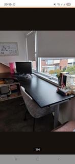 Ikea hoek bureau bruin, Huis en Inrichting, Bureaus, Ophalen of Verzenden, Gebruikt