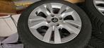 Citroen DS3 C3 alu velgen met winterbanden., Auto-onderdelen, Banden en Velgen, Ophalen, Gebruikt, 16 inch, Banden en Velgen