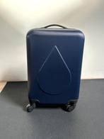 Lichte handbagage koffer donkerblauw, Uitschuifbare handgreep, 50 tot 60 cm, Hard kunststof, Ophalen of Verzenden