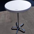 🍖Te Huur: Statafel/Terrastafel ø70 x 117/68 cm🏷️€7,- p/d, Ophalen, In hoogte verstelbaar, Zo goed als nieuw