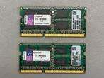 Kingston 4GB DDR3 SODIMM geheugen (set van 2), Computers en Software, RAM geheugen, Kingston, Verzenden, DDR3, Desktop