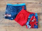 Twee zwembroeken - Spiderman 92/98 en 98/104, Ophalen of Verzenden, Spiderman, Jongen, Zwembroek