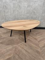 Organische vorm Pebble eiken salontafel 100x75 *nieuw, Firma Hout en Staal, 100 tot 150 cm, Eikenhout, Nieuw
