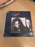 Milli Vanilli Baby dont forget my number singel vinyl 7 inch, Cd's en Dvd's, Vinyl Singles, Ophalen of Verzenden, Zo goed als nieuw