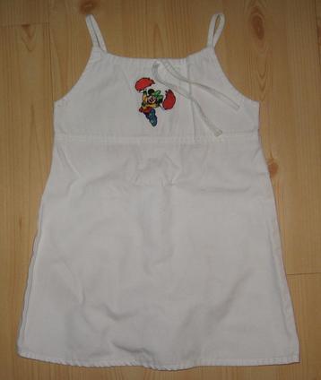 DISNEY overgooier/jurkje maat 116 met borduur. Van 100% beschikbaar voor biedingen