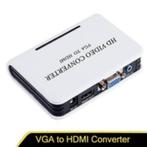 VGA naar HDMI HD Video Converter with Audio_Wit, Nieuw, Ophalen of Verzenden