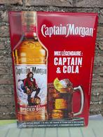 Groot Reclamebord Captain Morgan rum (60 x 40 cm), Verzamelen, Ophalen of Verzenden, Nieuw, Reclamebord