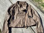 Tony Cohen Leren Jas Maat 38, Kleding | Dames, Jassen | Winter, Ophalen of Verzenden, Zo goed als nieuw, Maat 38/40 (M), Bruin