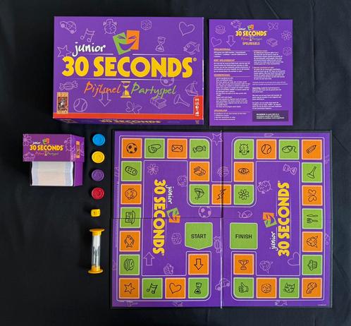 30 Seconds Junior van 999 Games - slechts 1x gespeeld, Hobby en Vrije tijd, Gezelschapsspellen | Bordspellen, Zo goed als nieuw