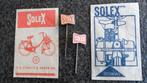 Solex oldtimerbromfiets suikerzakjes en speldjes, Verzenden, Gebruikt, Gebruiksvoorwerp