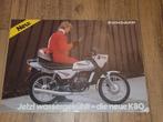 Zundapp 540 K80 Waterkoeling folder Duits 1984, Fietsen en Brommers, Verzenden, Zo goed als nieuw