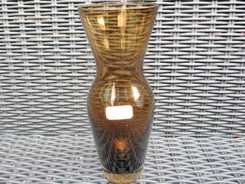 Vaas glas coca-cola kleur Nason Murano Italy glazen vase