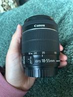 Canon EF-S 18-55mm Lens 📸, Audio, Tv en Foto, Fotografie | Lenzen en Objectieven, Ophalen, Gebruikt, Standaardlens, Zoom
