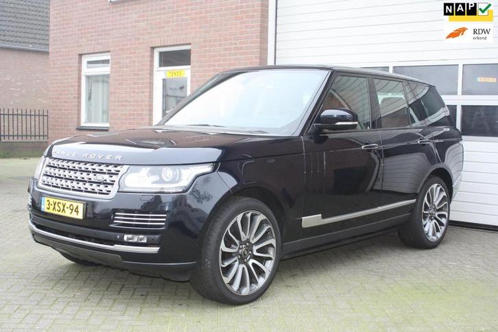 Land Rover Range Rover 3.0 TDV6 Autobiography Garantie, Nap,, Auto's, Land Rover, Bedrijf, Te koop, 360° camera, 4x4, ABS, Adaptive Cruise Control