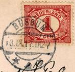 990628 Naarden-Bussum Brug Melkhuisje 1917 NH Gelopen met, Verzamelen, Ophalen of Verzenden, Voor 1920, Gelopen, Noord-Holland
