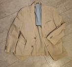 Beige linnen colbert, maat 54, Beige, Overige maten, Zo goed als nieuw, C&A