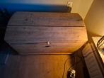 Oude grenen dekenkist - speelgoed, haardhout, Ophalen, Gebruikt, 50 tot 100 cm, 50 tot 75 cm
