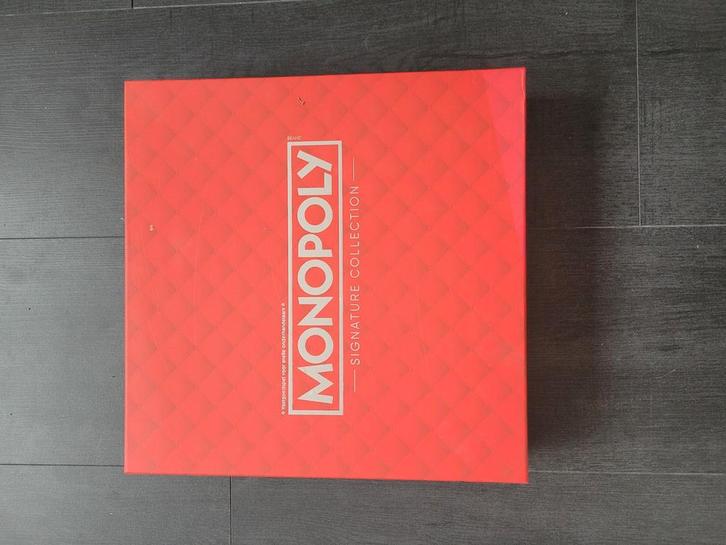 Monopoly Signature Collection, Hobby en Vrije tijd, Gezelschapsspellen | Bordspellen, Zo goed als nieuw, Ophalen