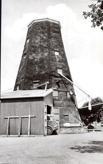 (GD068) Ansichtkaart Beuningen molen 1976 Heimolen romp, Verzamelen, Ansichtkaarten | Nederland, Ongelopen, Gelderland, 1960 tot 1980