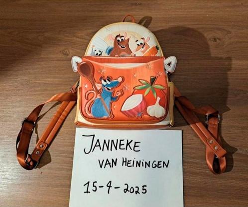 Mooie ratatouille loungefly rugzak!, Verzamelen, Disney, Zo goed als nieuw, Tas, Koffer of Zak, Overige figuren, Ophalen of Verzenden