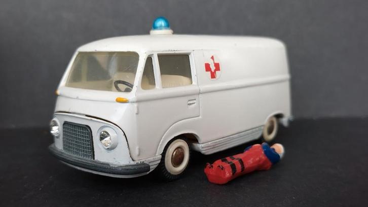 Ford Taunus Transit Ambulance Tekno Denmark 415 Pol, Hobby en Vrije tijd, Modelauto's | 1:43, Zo goed als nieuw, Auto, Verzenden