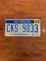 Michigan Kentekenplaat - CKS 9033, Ophalen of Verzenden