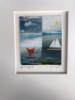 Han Bennink, collage, Waddenzee, Ophalen of Verzenden