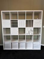 Grote Kallax kast 182x182 cm, voorzien van diverse extra’s, Ophalen, 150 tot 200 cm, Zo goed als nieuw, 150 tot 200 cm