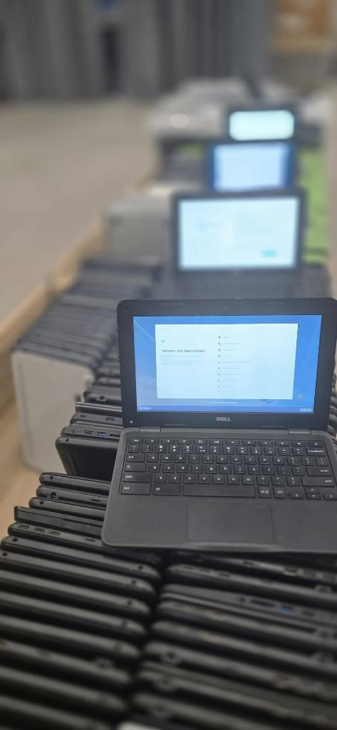 Wholesale Lot – 270x Chromebooks – HP / Dell / Acer – 12.5”, Computers en Software, Accu's en Batterijen, Gebruikt, Ophalen of Verzenden