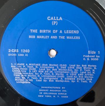 Bob Marley & The Wailers – The Birth Of A Legend (2xLP)