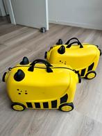 2x Trunki “Bernard de Bij” ride-on kinderkoffer – handbagage, Wieltjes, Hard kunststof, Minder dan 50 cm, Ophalen of Verzenden