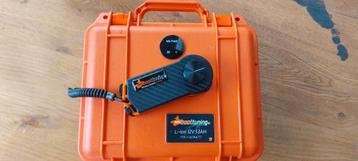Minn kota 40 lbs + accu 53 AH + handzender bellyboat  beschikbaar voor biedingen