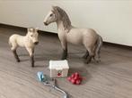 Schleich dierenarts set met paarden grijs 42430, Kinderen en Baby's, Ophalen of Verzenden, Zo goed als nieuw