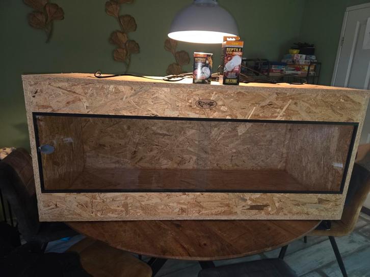 Terrarium 120x50x50, Dieren en Toebehoren, Reptielen en Amfibieën | Toebehoren, Gebruikt, Terrarium of Paludarium, Ophalen