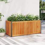 Plantenbak 110x45x44 cm massief acaciahout €132, Nieuw, Hahaj, Ophalen of Verzenden, Hah