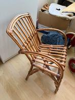 Vintage Rotan Kinderstoel, Kinderen en Baby's, Kinderkamer | Tafels en Stoelen, Ophalen, Gebruikt, Stoel(en)