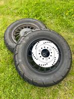 Velgenset Lasouris scooter met banden 3.50-10, Ophalen, Gebruikt, Overige typen, Overige merken