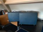 Koffers samsonite, Wieltjes, Gebruikt, Hard kunststof, 45 tot 55 cm