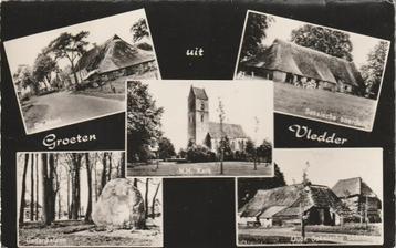 VLEDDER De Hoek Gedenksteen Kerk Boerderij Groeten  beschikbaar voor biedingen