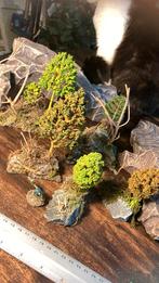 5 stuks Herfst miniatuur terrein bos bomen wargaming, Overige soorten, Ophalen of Verzenden, Zo goed als nieuw, Geverfd
