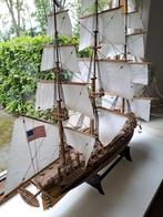 Modelbouw houten schip Constitution, Overige merken, Ophalen of Verzenden, Zo goed als nieuw, Groter dan 1:32