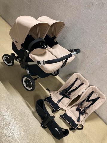 Bugaboo donkey Twin beige/zandkleur beschikbaar voor biedingen