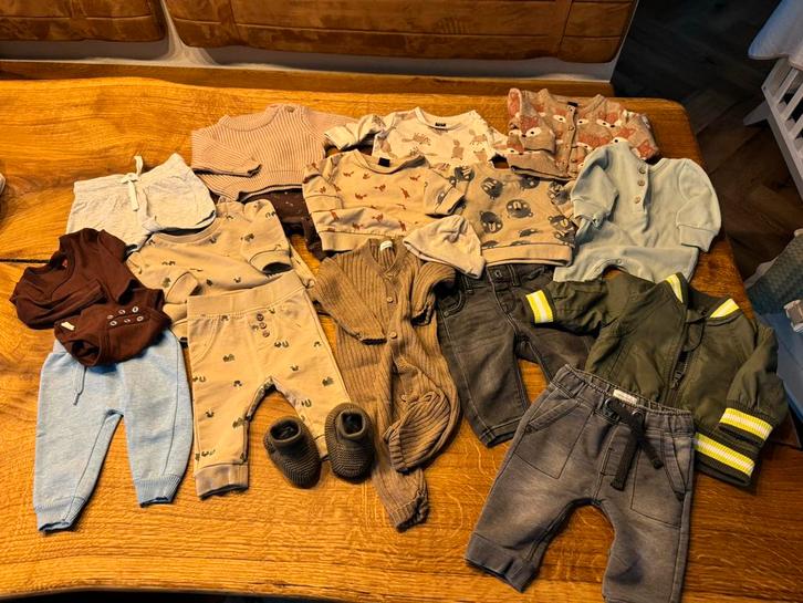 Babykleding pakket jongen 50/56, Kinderen en Baby's, Babykleding | Baby-kledingpakketten, Zo goed als nieuw, Ophalen of Verzenden