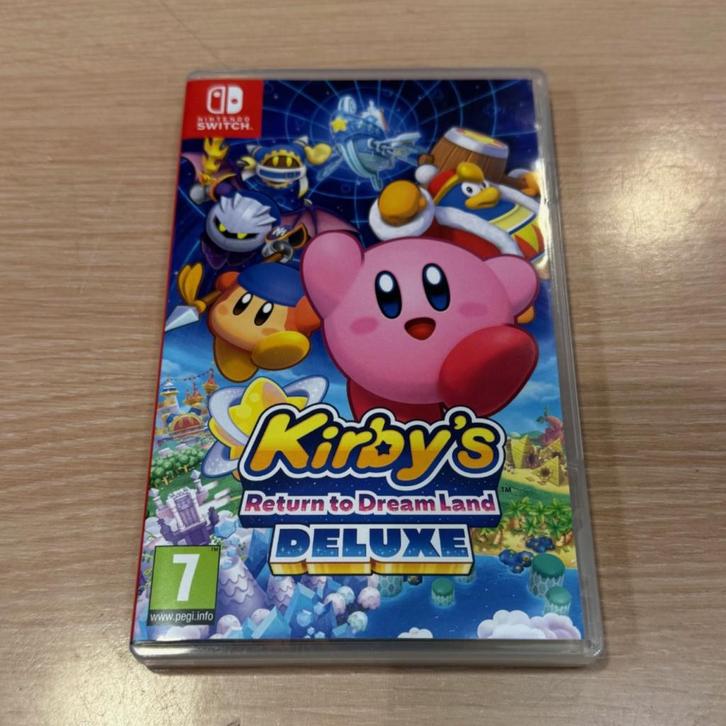 Kirby's Return to Dreamland Deluxe Nintendo Switch game, Spelcomputers en Games, Spelcomputers | Nintendo Switch, Zo goed als nieuw