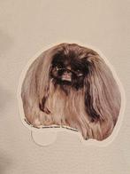 1183 Pekingees Sticker - Vintage, Ophalen of Verzenden, Gebruikt, Dier en Natuur