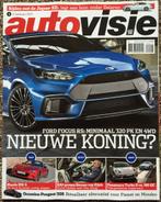 AutoVisie: Ford Focus RS, Mazda MX-5, Jaguar XE, Peugeot 508, Boeken, Auto's | Folders en Tijdschriften, Ophalen of Verzenden