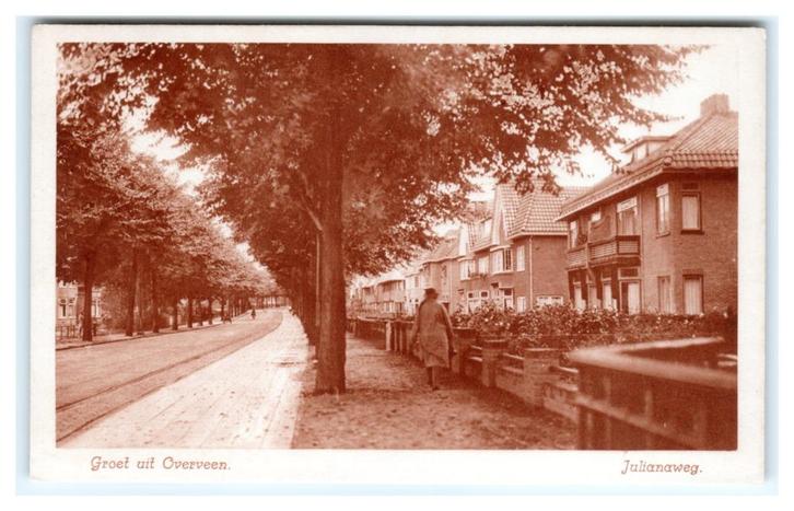 Overveen, Julianaweg. Nauta A2757, Verzamelen, Ansichtkaarten | Nederland, Ongelopen, Noord-Holland, Voor 1920, Verzenden