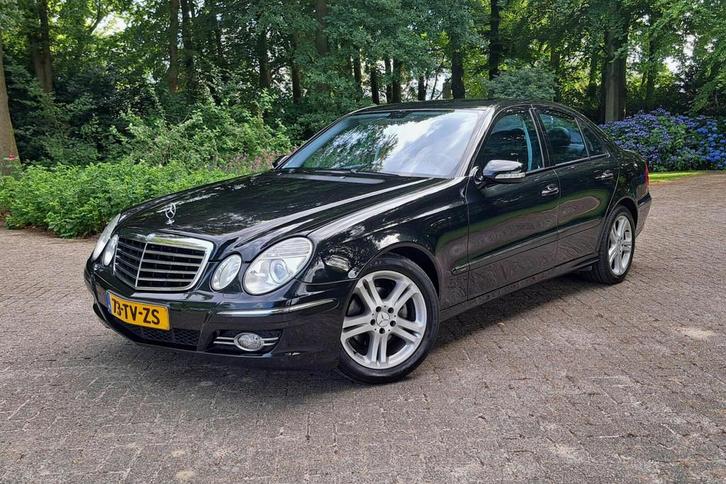 Mercedes E-klasse 200 Kompr Avantgarde AUT CLIMA CRUISE LEER, Auto's, Mercedes-Benz, Bedrijf, Te koop, E-Klasse, ABS, Airbags
