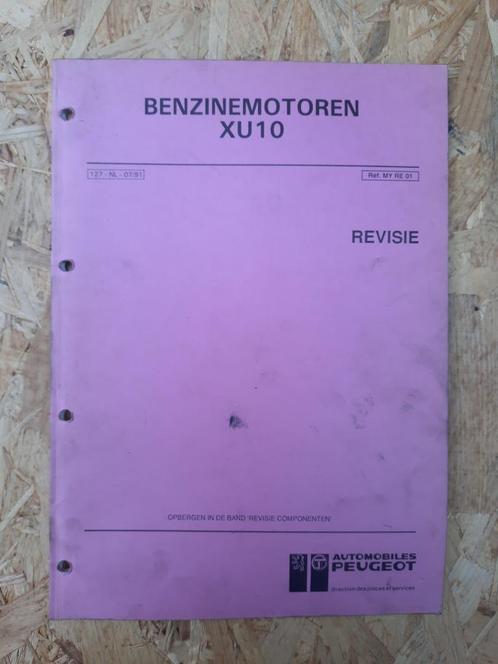 Werkplaatsboek Peugeot ( Citroen ) XU10 motor revisie, Auto diversen, Handleidingen en Instructieboekjes, Ophalen of Verzenden